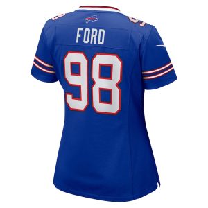 Womens Buffalo Bills Poona Ford Nike Royal Home Game Jersey 3