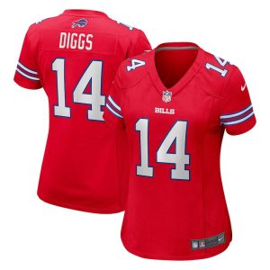 Womens Buffalo Bills Stefon Diggs Nike Alternate Game Jersey Red