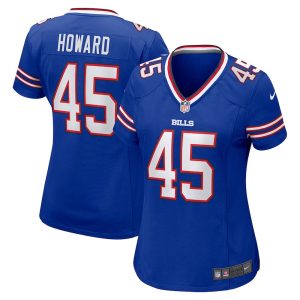 Womens Buffalo Bills Travin Howard Nike Royal Team Game Jersey