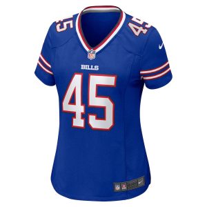 Womens Buffalo Bills Travin Howard Nike Royal Team Game Jersey