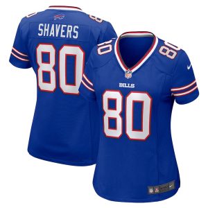 Womens Buffalo Bills Tyrell Shavers Nike Royal Team Game Jersey