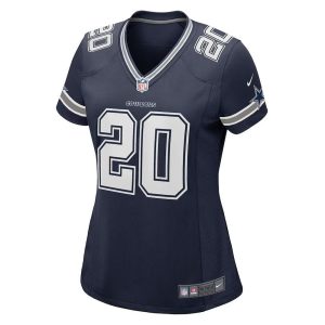 Nike Men's Tony Pollard Navy Dallas Cowboys Alternate Vapor