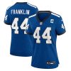Womens Indianapolis Colts Zaire Franklin Indiana Nights Alternate Game Jersey Royal
