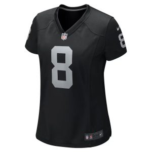 Womens Las Vegas Raiders Josh Jacobs Game Player Jersey Black