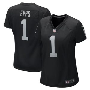 Womens Las Vegas Raiders Marcus Epps Game Player Jersey Black