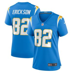 Womens Los Angeles Chargers Alex Erickson Team Game Jersey Powder Blue