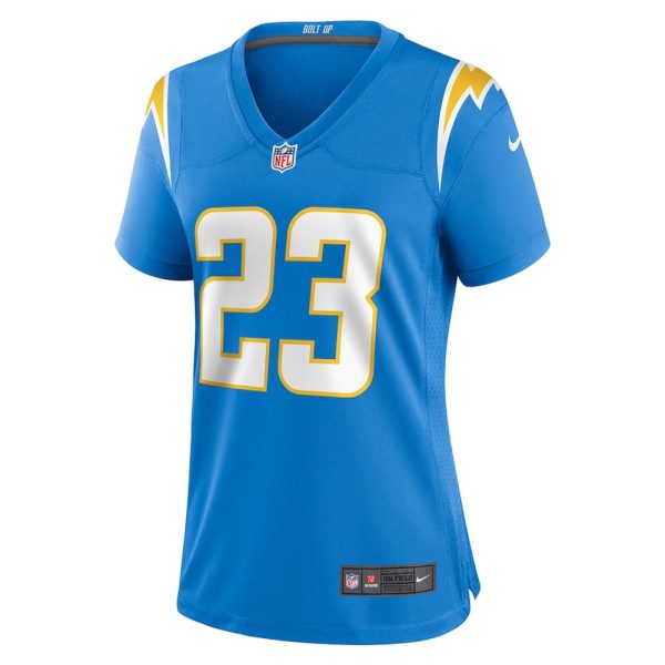 Womens Los Angeles Chargers Matt Hankins Team Game Jersey Powder Blue