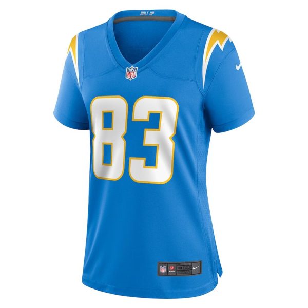 Womens Los Angeles Chargers Nick Vannett Team Game Jersey Powder Blue