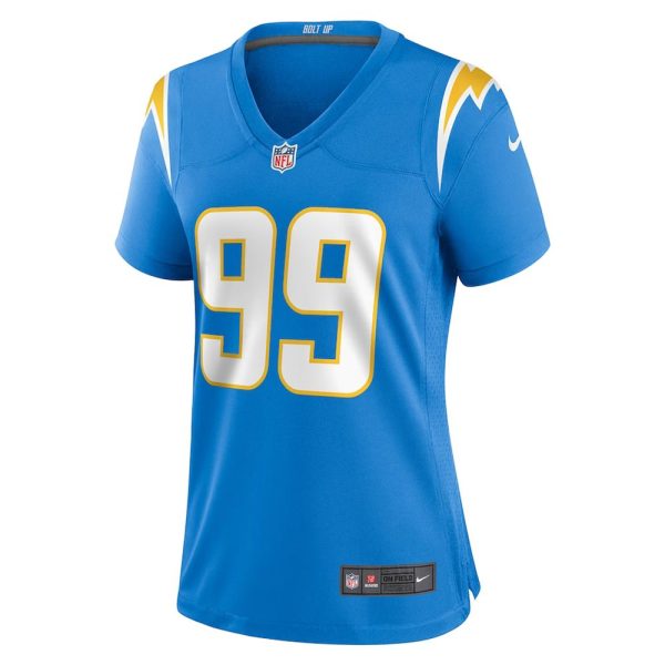 Womens Los Angeles Chargers Scott Matlock Team Game Jersey Powder Blue