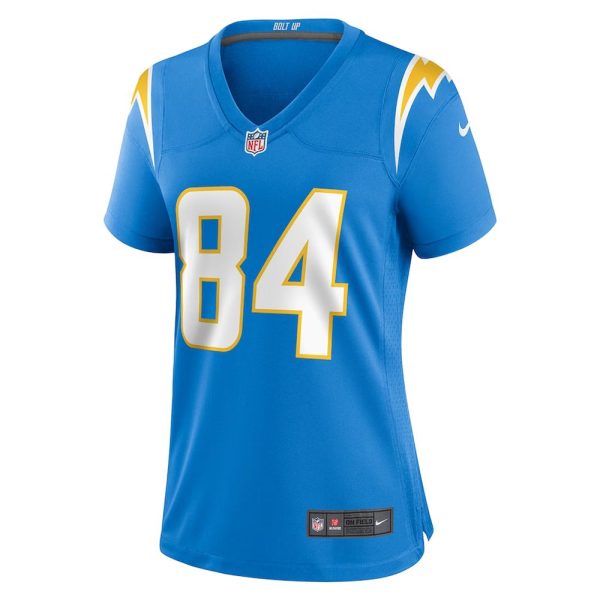 Womens Los Angeles Chargers Stone Smartt Team Game Jersey Powder Blue