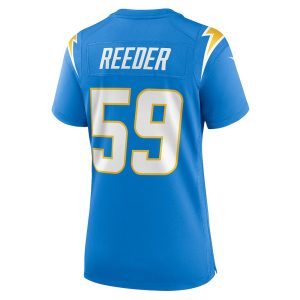 Womens Los Angeles Chargers Troy Reeder Nike Team Game Jersey Powder Blue 3