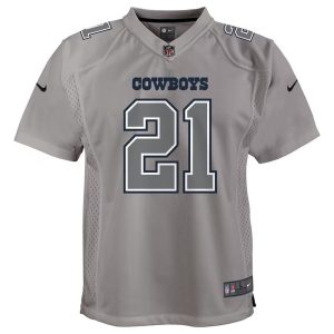 Girls Youth Nike Ezekiel Elliott Navy Dallas Cowboys Team Game Jersey