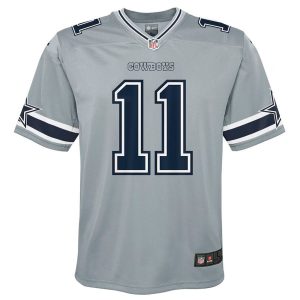 Men's Dallas Cowboys Micah Parsons Nike Gray Inverted Legend Player Jersey