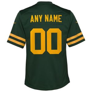 Youth Green Bay Packers Nike Custom Game Jersey