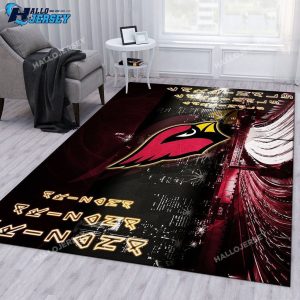 Arizona Cardinals Living Room Xmas Gift Rug