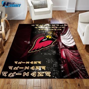 Arizona Cardinals Living Room Xmas Gift Rug