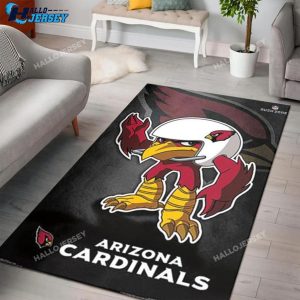 Arizona Cardinals Rusher Rusho Zone Character Area Rugs