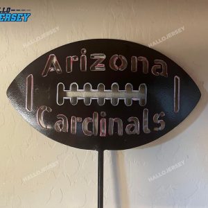 Arizona Cardinals Rusty Garden Stake