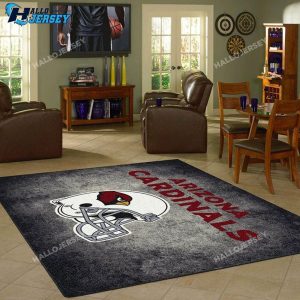 Arizona Cardinals Team Distressed Area Rug