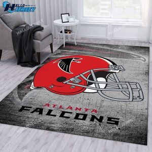 Atlanta Falcons Football Decor Area Rug