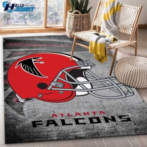 Atlanta Falcons Football Decor Area Rug