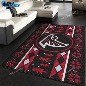 Atlanta Falcons Christmas Gift Rug