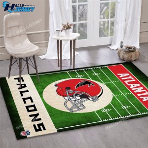 Atlanta Falcons End Zone Rug