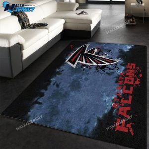 Atlanta Falcons Fade Rug Team Area Rug