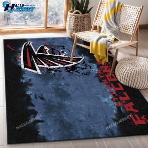 Atlanta Falcons Fade Rug Team Area Rug