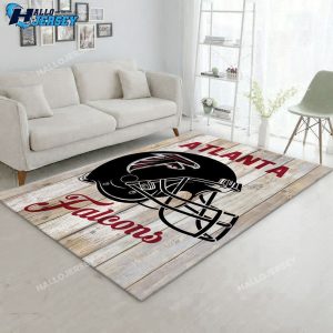 Atlanta Falcons Football Living Room Rug