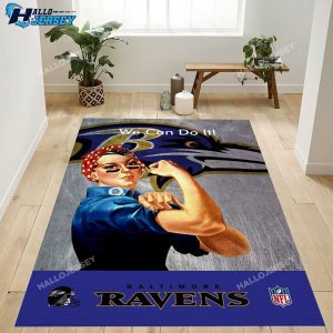 Baltimore Ravens Area Bedroom US Gift Rug