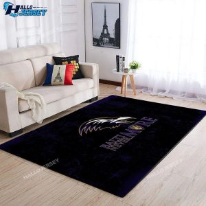 Baltimore Ravens Area Football Floor Decor Rugs