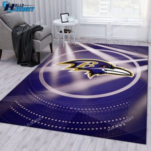 Baltimore Ravens Area Rugs For Living Room Bedroom Rug