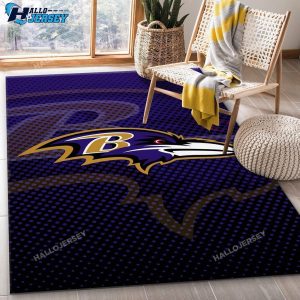 Baltimore Ravens Bedroom Christmas Gift US Rugs