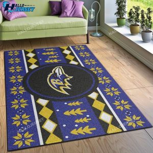 Baltimore Ravens Carpet Christmas Gift Rug