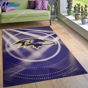 Baltimore Ravens Living Room Xmas Gift Rugs