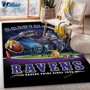 Baltimore Ravens Ravens Pride Area Rug