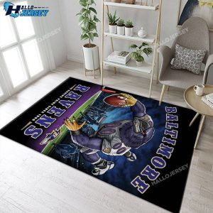 Baltimore Ravens Ravens Pride Area Rug