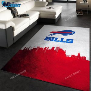 Buffalo Bills Skyline Area Home Rug