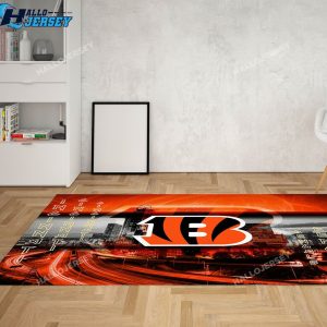 Cincinnati Bengals Home US Decor Rug