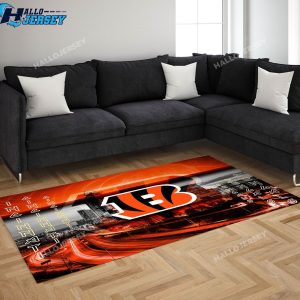 Cincinnati Bengals Home US Decor Rug