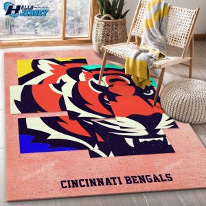 Cincinnati Bengals For Bedroom Rugs