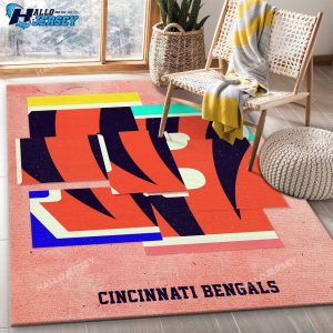 Cincinnati Bengals Area Rectangle Rug