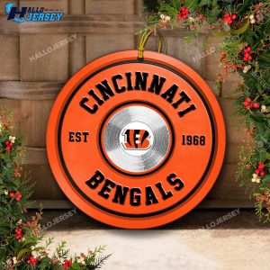 Cincinnati Bengals Fitness Ornament
