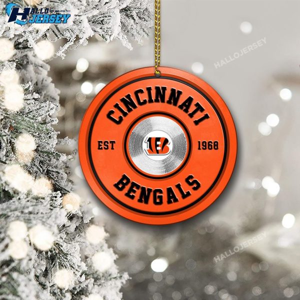 Cincinnati Bengals Fitness Ornament