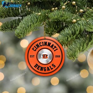 Cincinnati Bengals Fitness Ornament 5