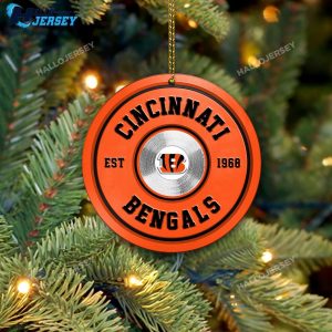 Cincinnati Bengals Fitness Ornament 6