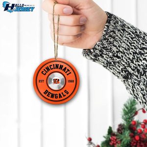 Cincinnati Bengals Fitness Ornament 7