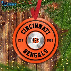 Cincinnati Bengals Fitness Ornament 8