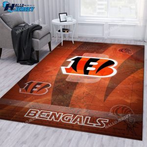 Cincinnati Bengals Logo Area Rug